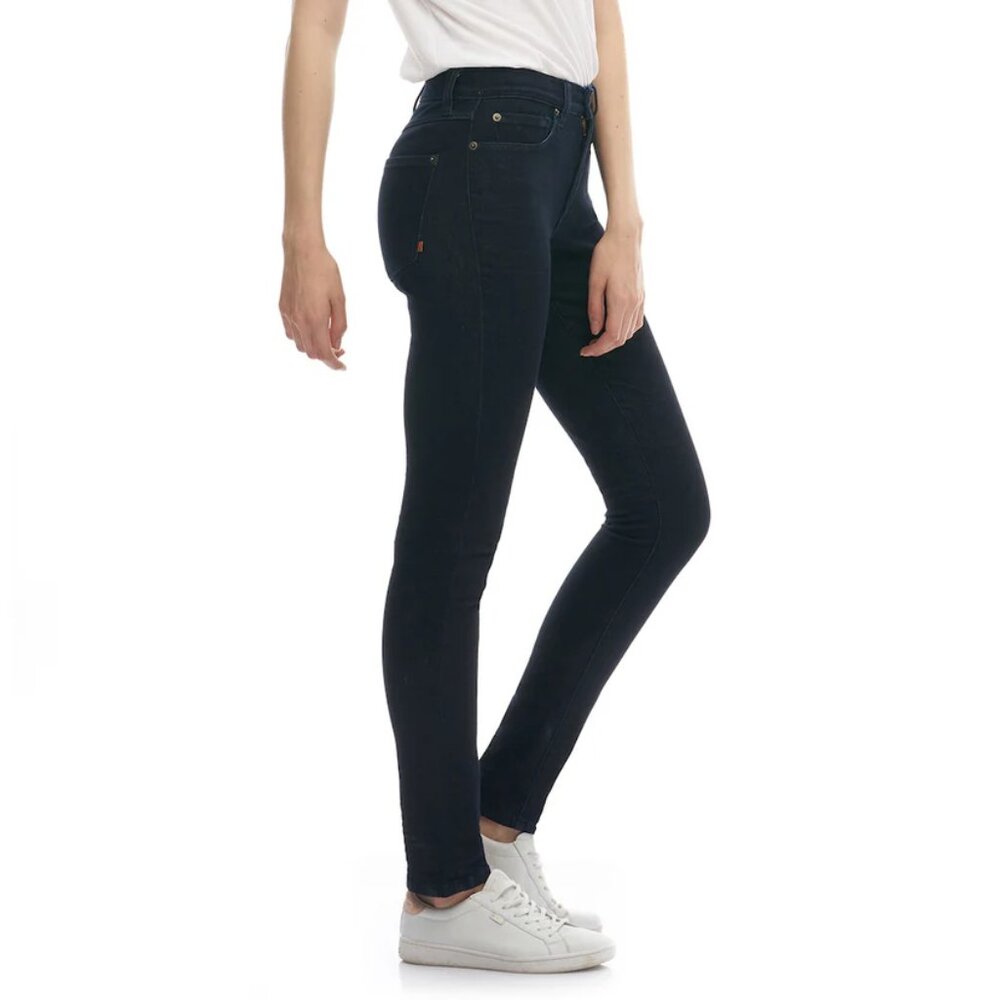 NEW! BOULDER DENIM SKINNY JEANS MID-RISE DARK WASH STRETCH DENIM sz 25" WAIST